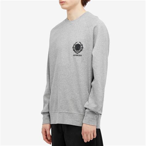 givenchy crest sweatshirt